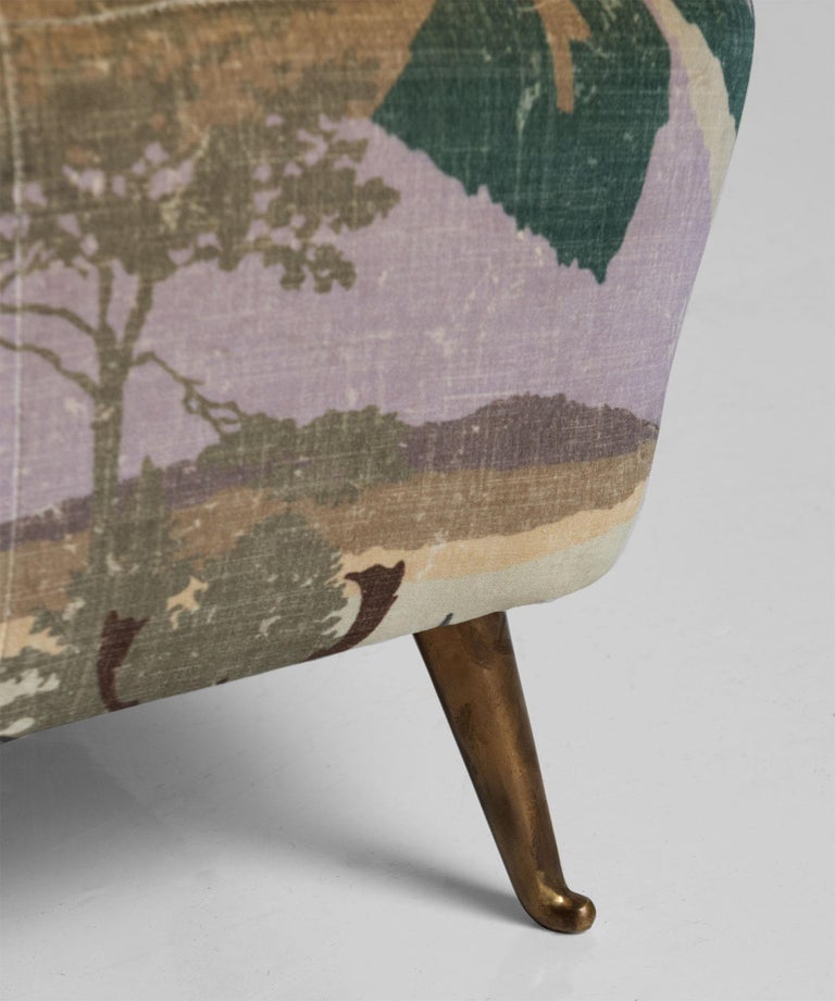 High Back Modern Sofa For Sale at 1stdibs