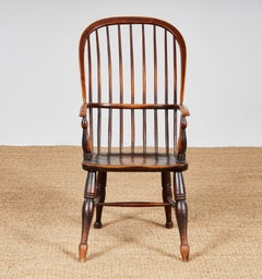 High Back Raked Windsor Armchair