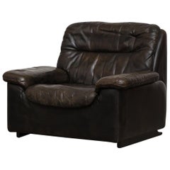 High Back Reclining De Sede Lounge Chair