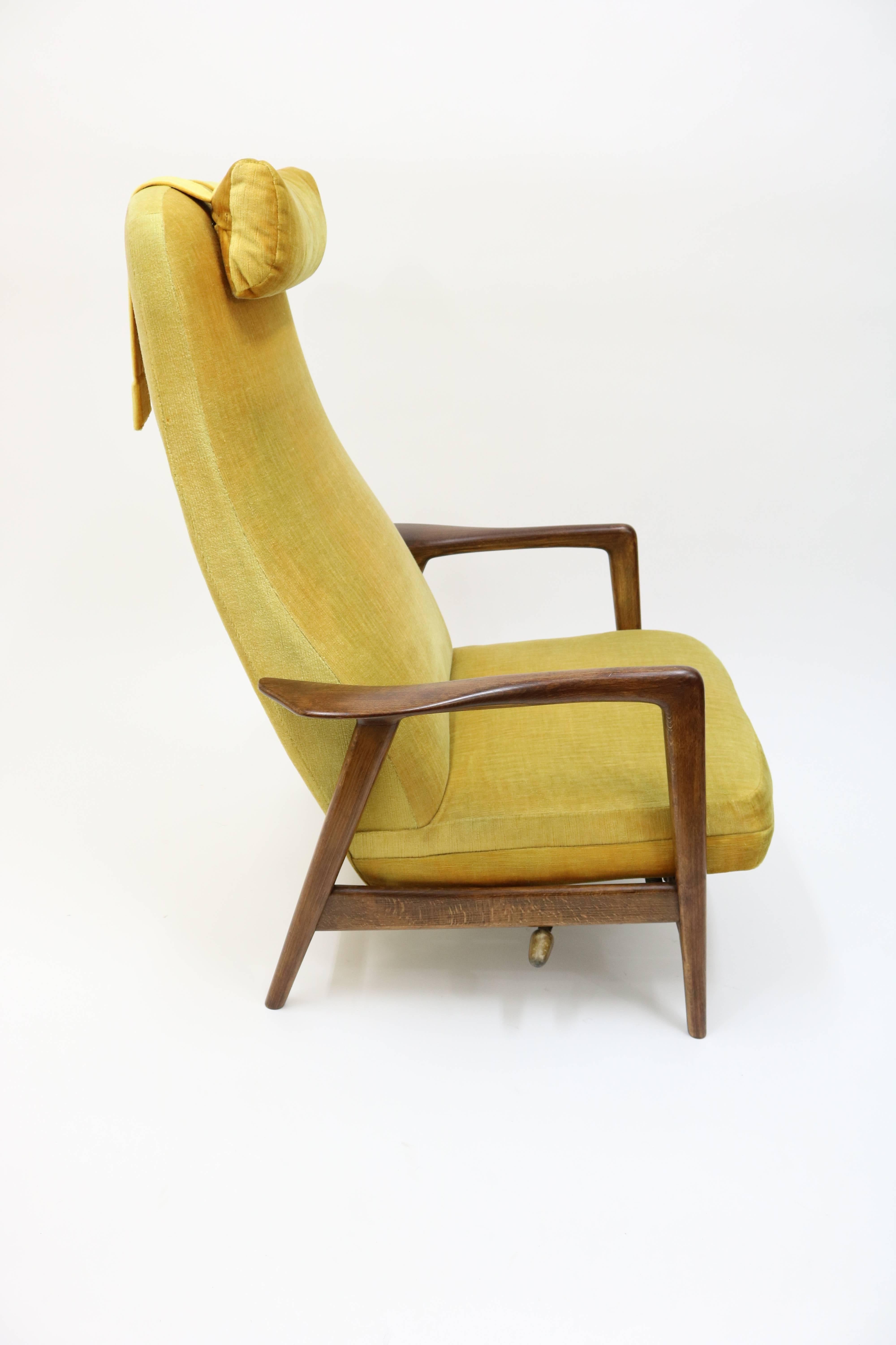 High Back Rocker and Recliner by Folke Ohlsson for DUX For Sale 9