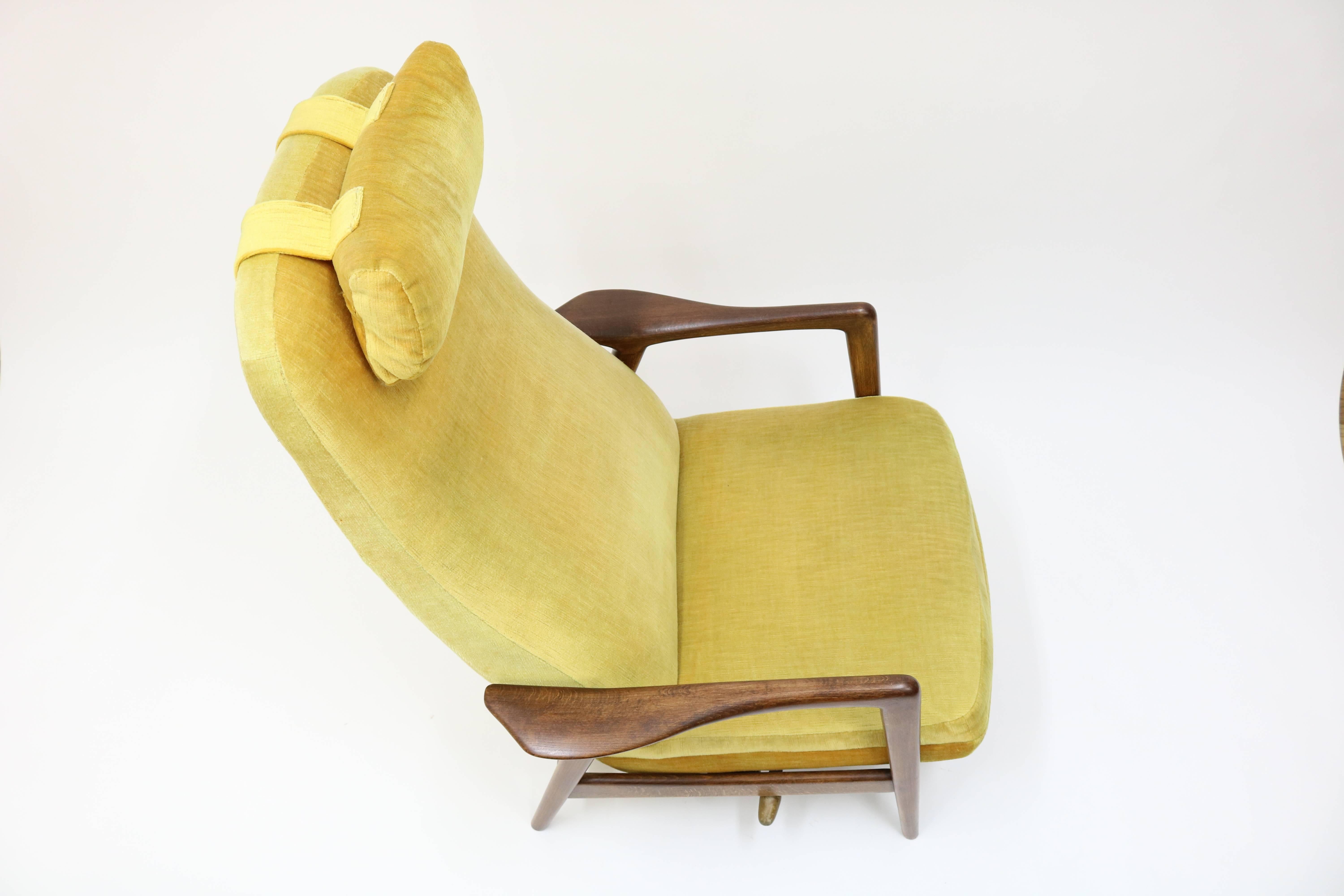 High Back Rocker and Recliner by Folke Ohlsson for DUX For Sale 11