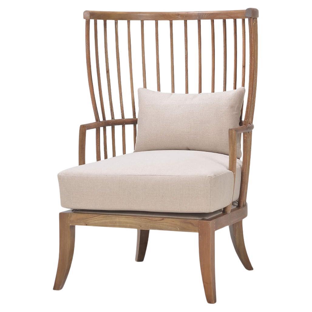 Sillón de husillo con respaldo alto - A medida