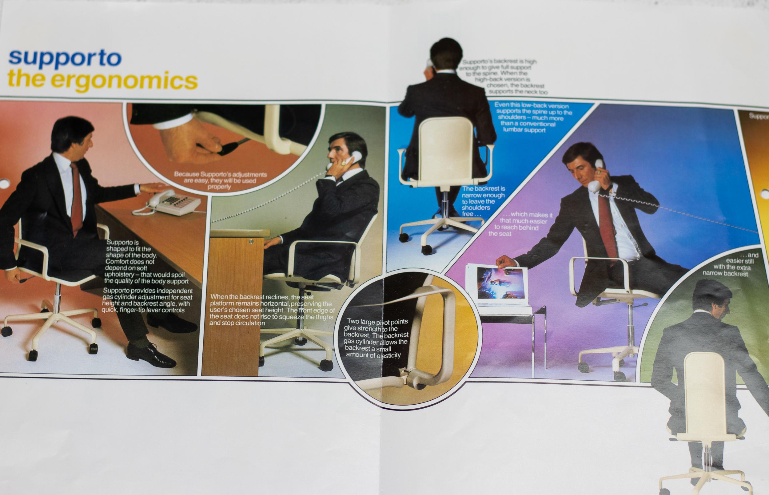 High Back Supporto Chair by Frederick Scott 7