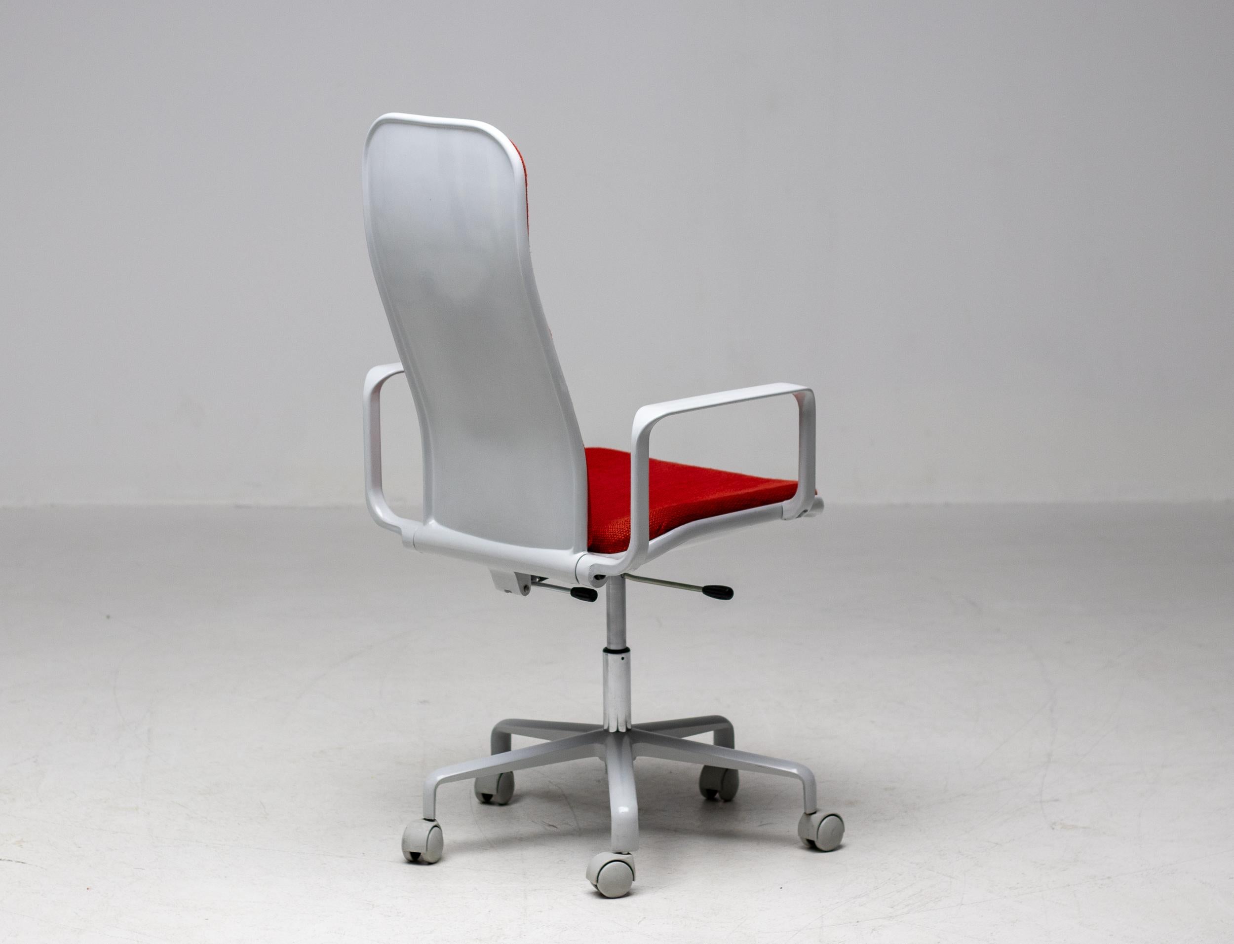British High Back Supporto Chair by Frederick Scott