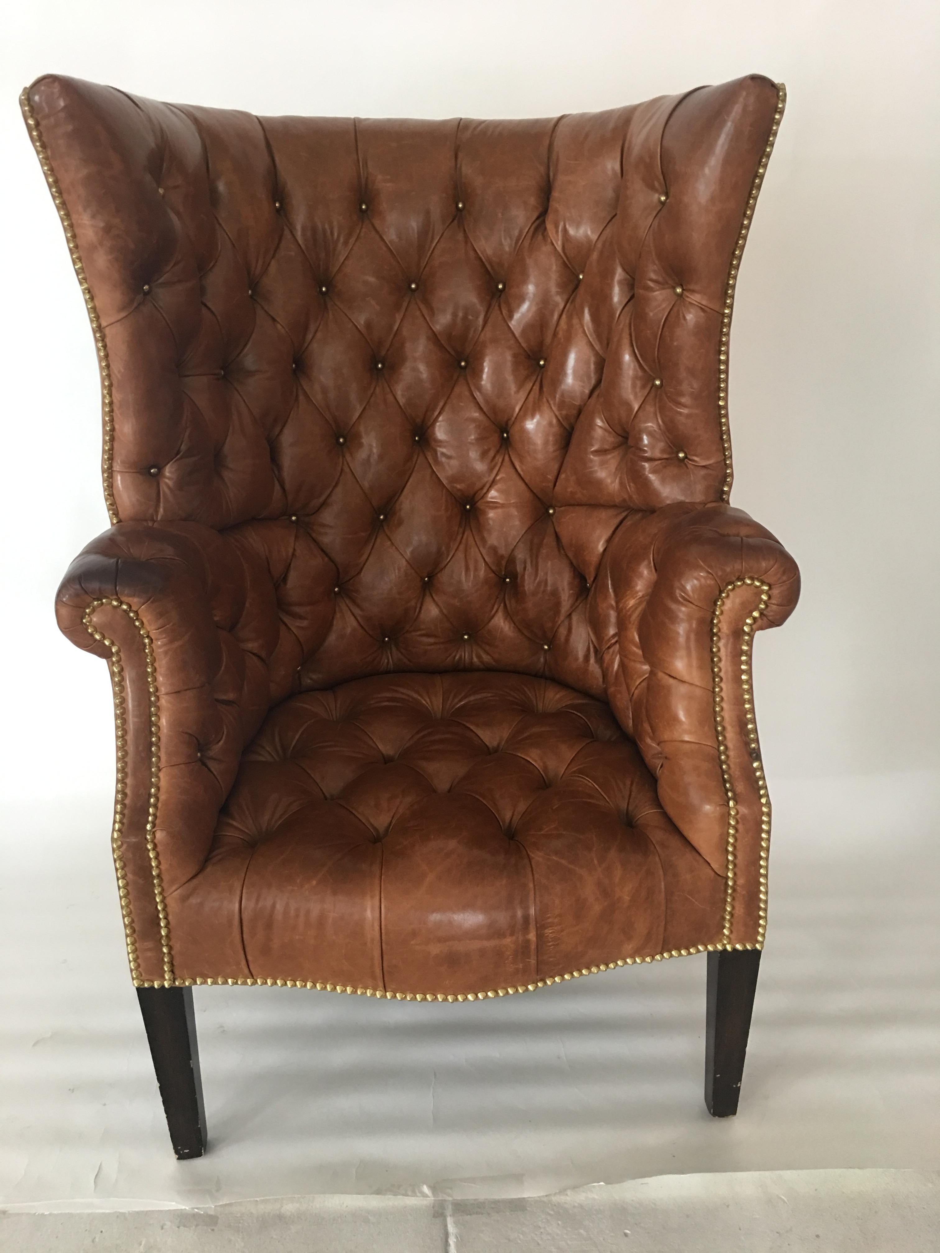 high back leather chairs