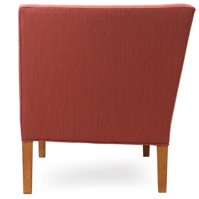 Settee à haut dossier de Grete Jalk pour Johannes Hansen Excellent état - En vente à Sagaponack, NY