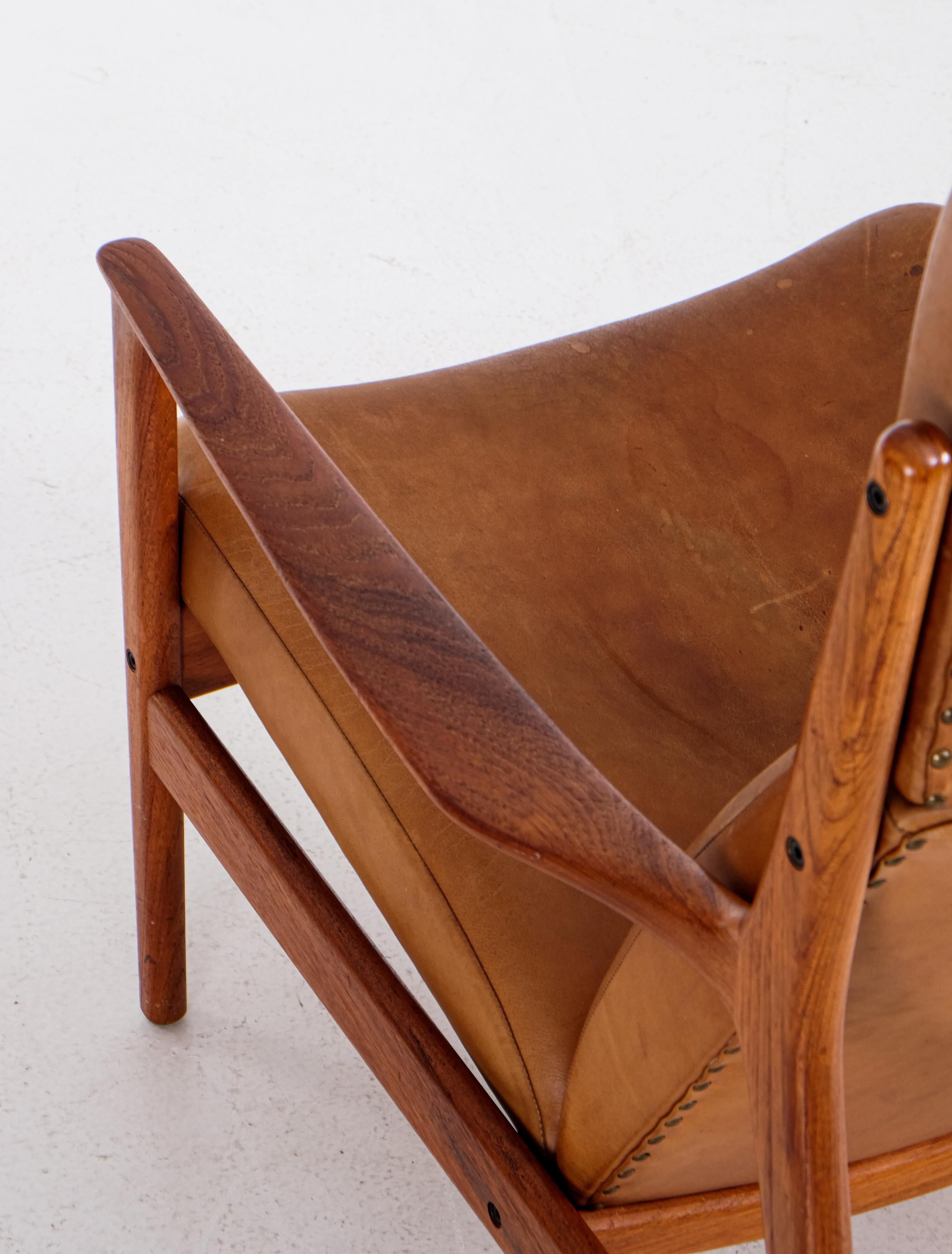 High-back 'USA-75' armchair by Folke Ohlsson for DUX, 1960s For Sale 2