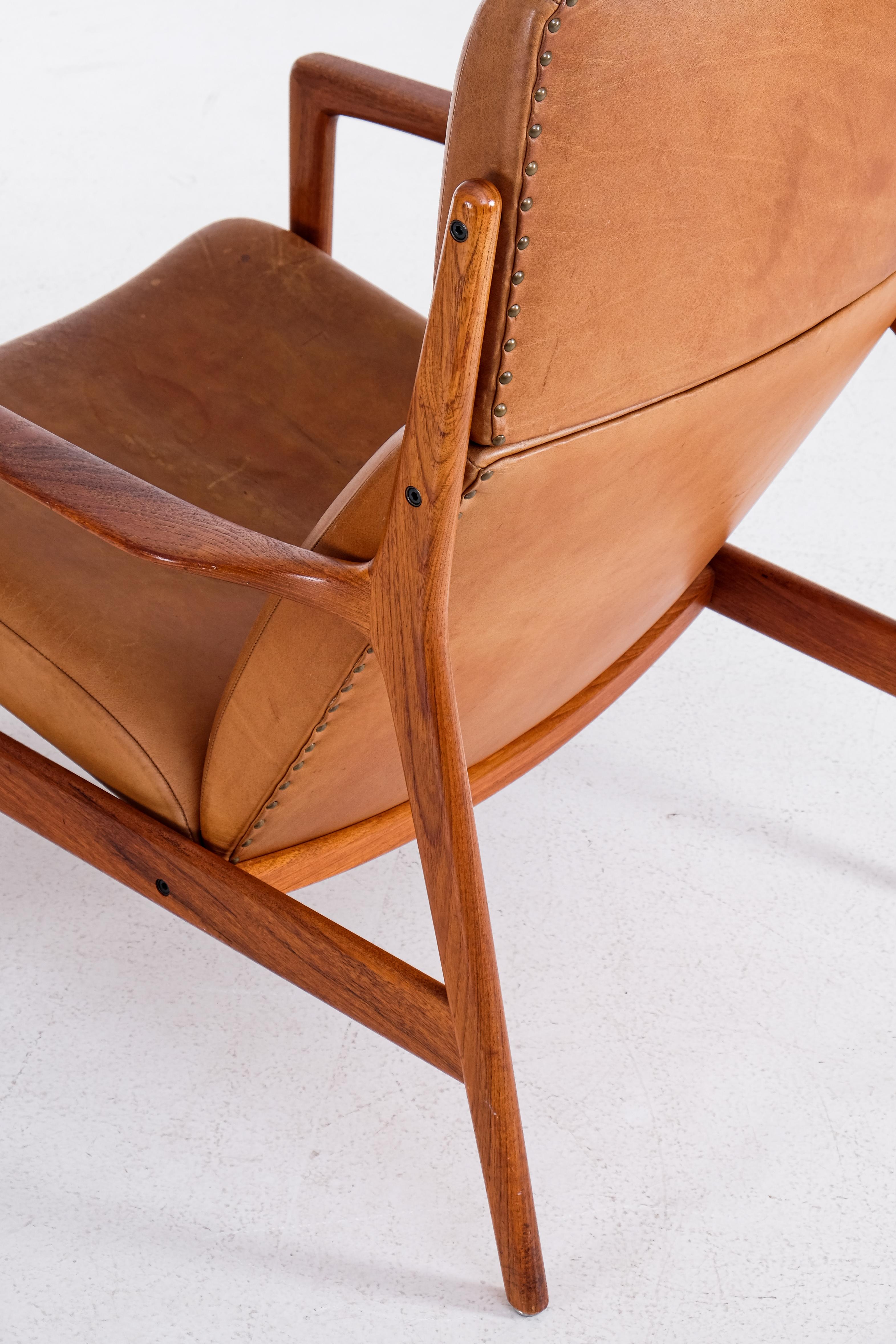 Scandinavian Modern High-back 'USA-75' armchair by Folke Ohlsson for DUX, 1960s For Sale