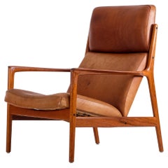 Vintage High-back 'USA-75' armchair by Folke Ohlsson for DUX, 1960s