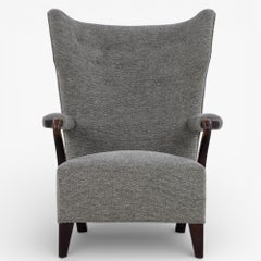 High-backed armchair by Søren Willadsen