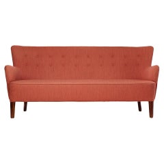 High-Backed Sofa by Hvidt and Molgaard