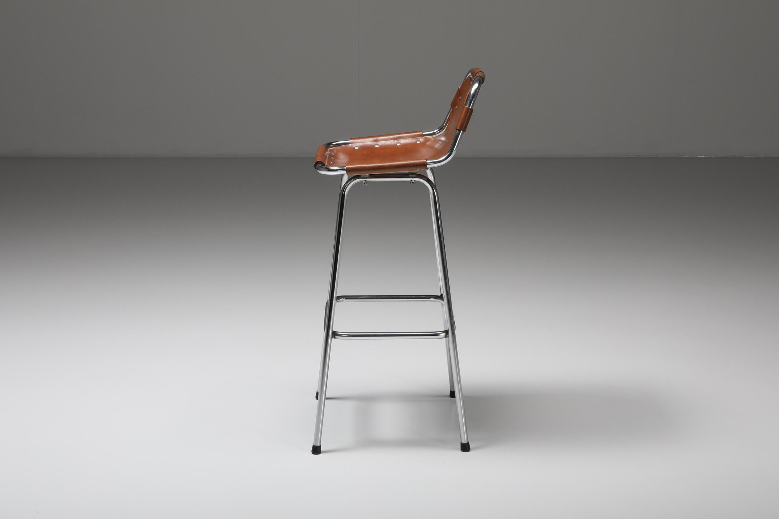 French High Bar Stool by Charlotte Perriand for the Les Arcs Ski Resort
