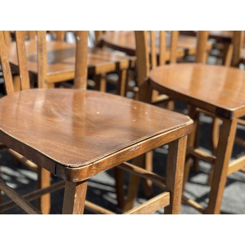 XX secolo Sedia alta da bistrot di Baumann, anni '60 in vendita