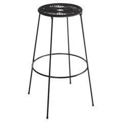 Sgabello alto nero Acapulco di OK Design