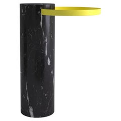 High Black Marquina Marble Contemporary Guéridon, Sebastian Herkner