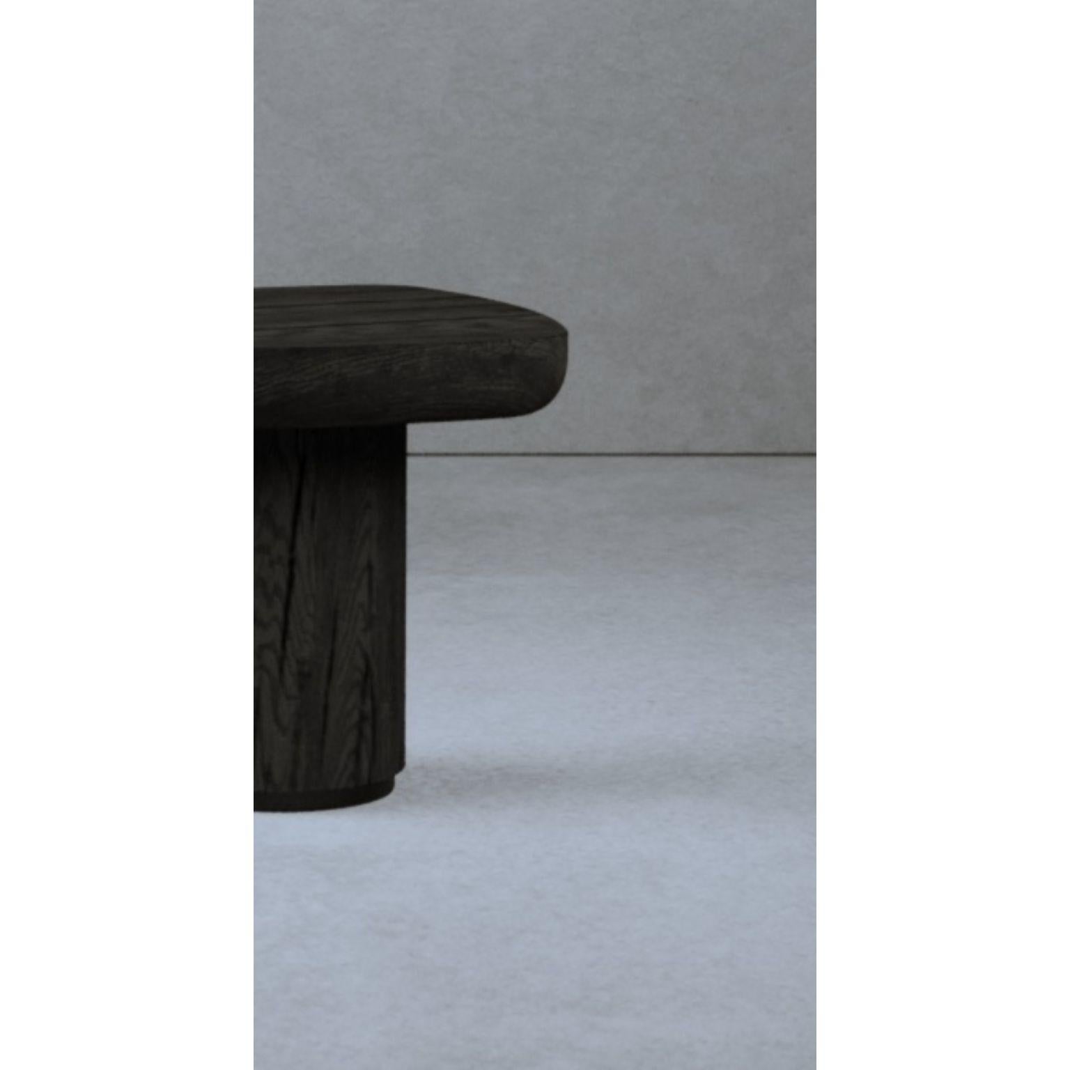 Post-Modern High Blackbird Wood Coffee Table by Gio Pagani For Sale