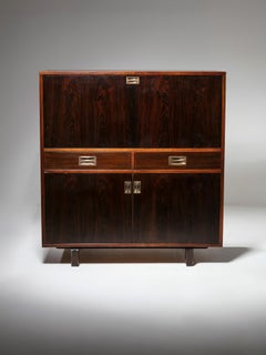 Squared High-Board by Aldo Bartolomeo for Stildomus, Italy, 1960s