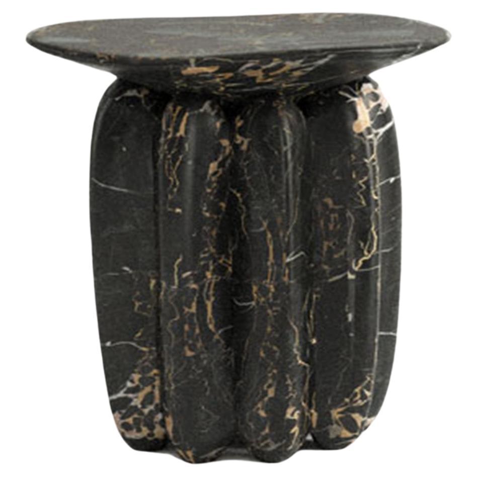 High Bolero Marble Accent Table by Alter Ego Studio For Sale