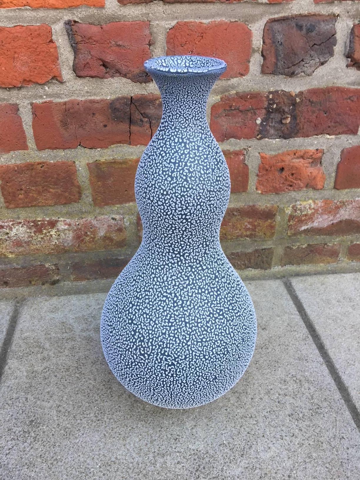 Mid-Century Modern High Ceramic Vase, circa 1950-1960 For Sale