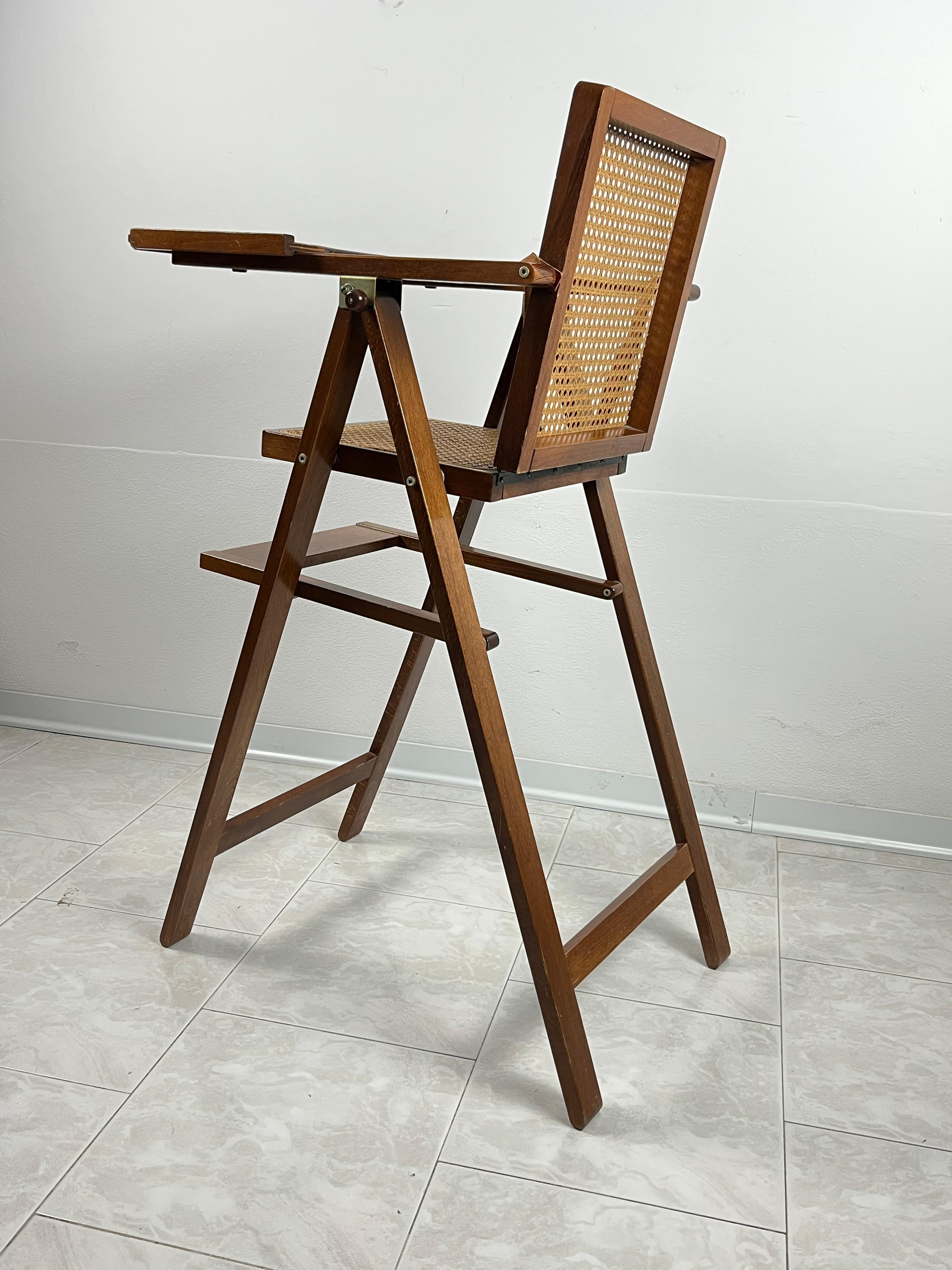 Mid-20th Century High Chair For Baby Food, Italy, 1960s For Sale
