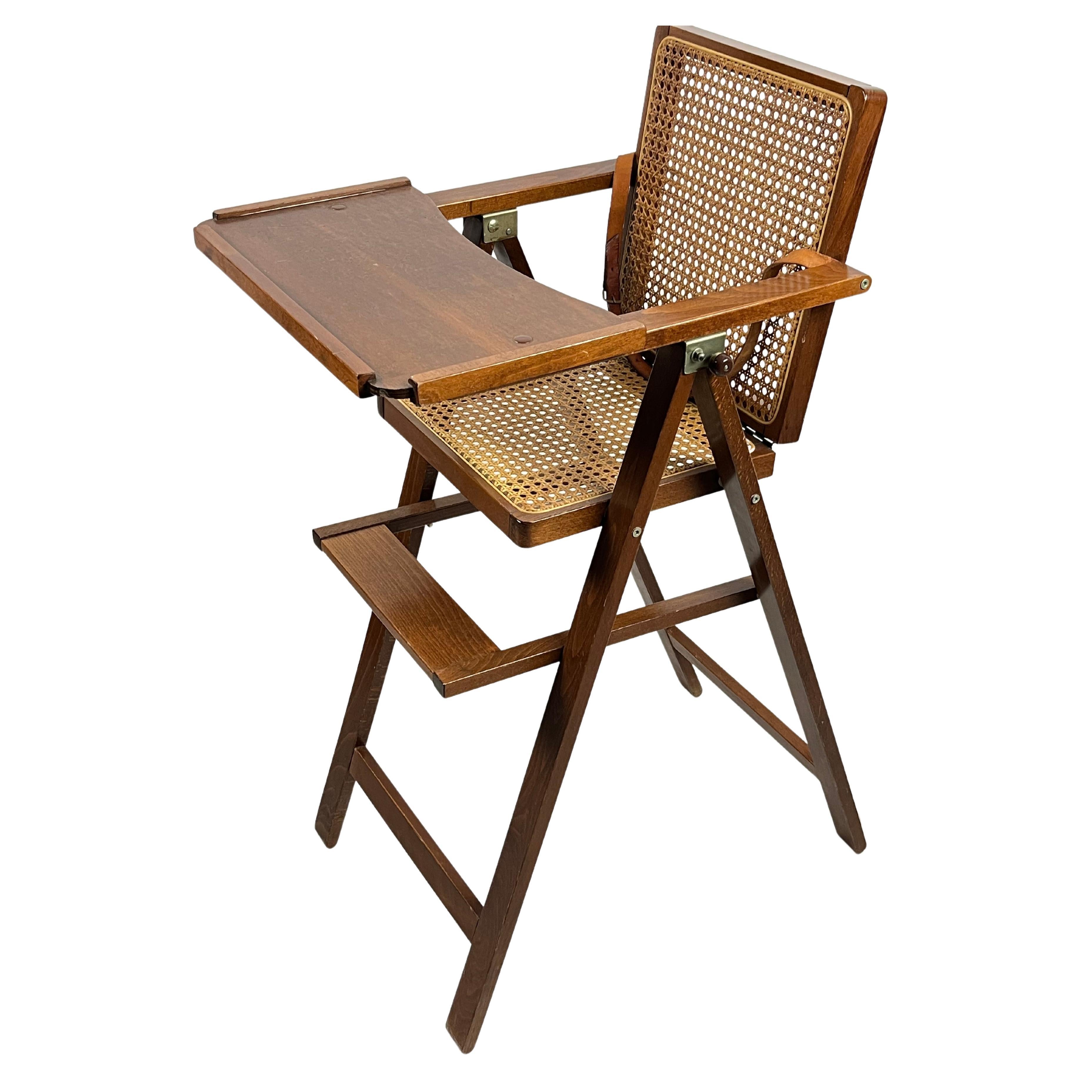 High Chair For Baby Food, Italy, 1960s For Sale