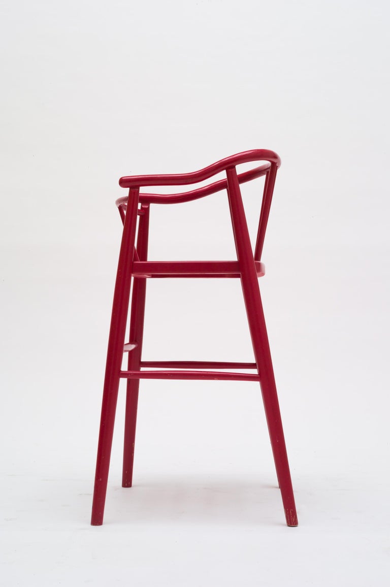 High Childs Chair "Peggy" by Karin Mobring for Ikea, Sweden, 1950s For