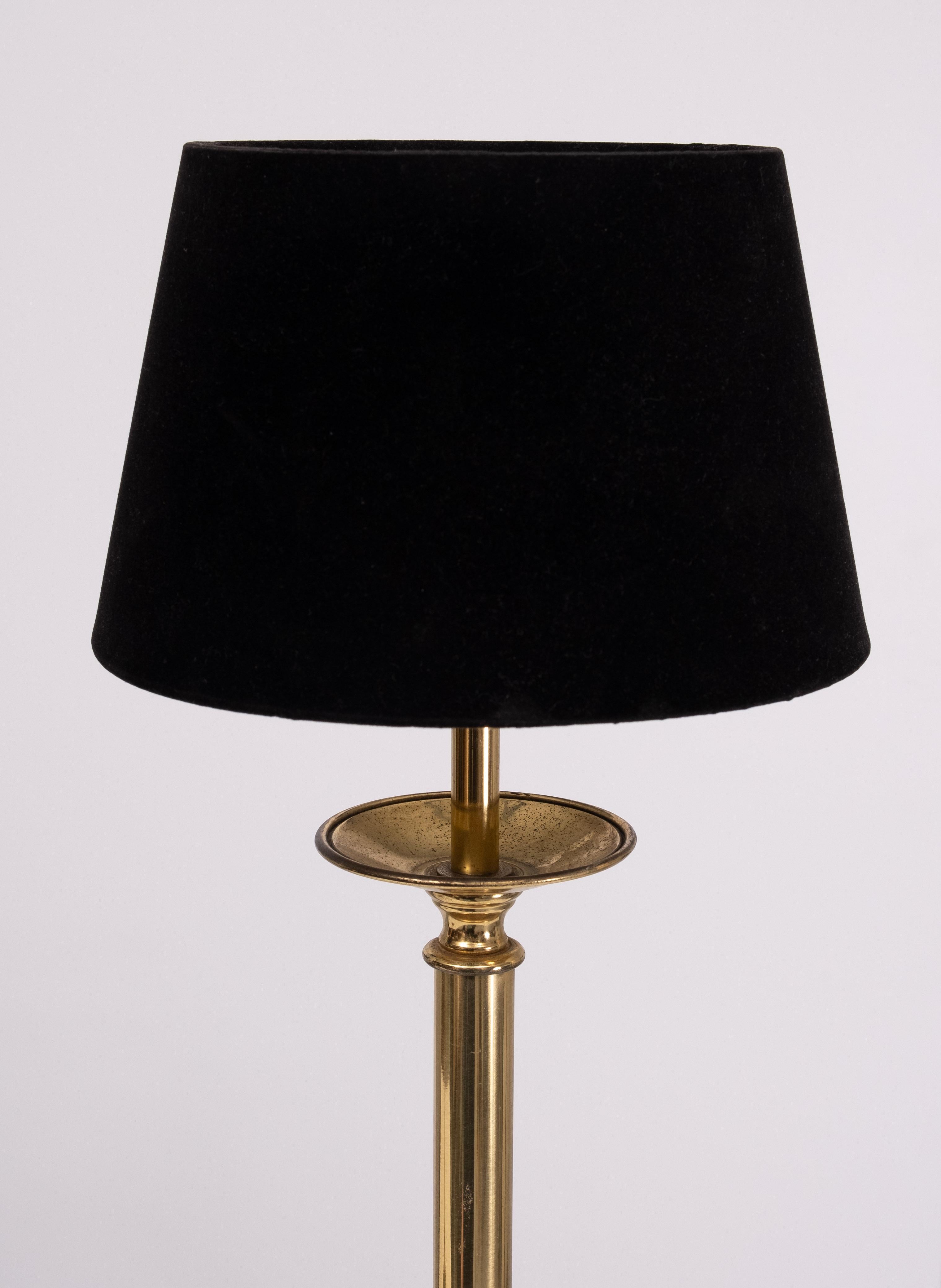 Mid-Century Modern High Classic Brass Table lamps  1970s Germany  For Sale
