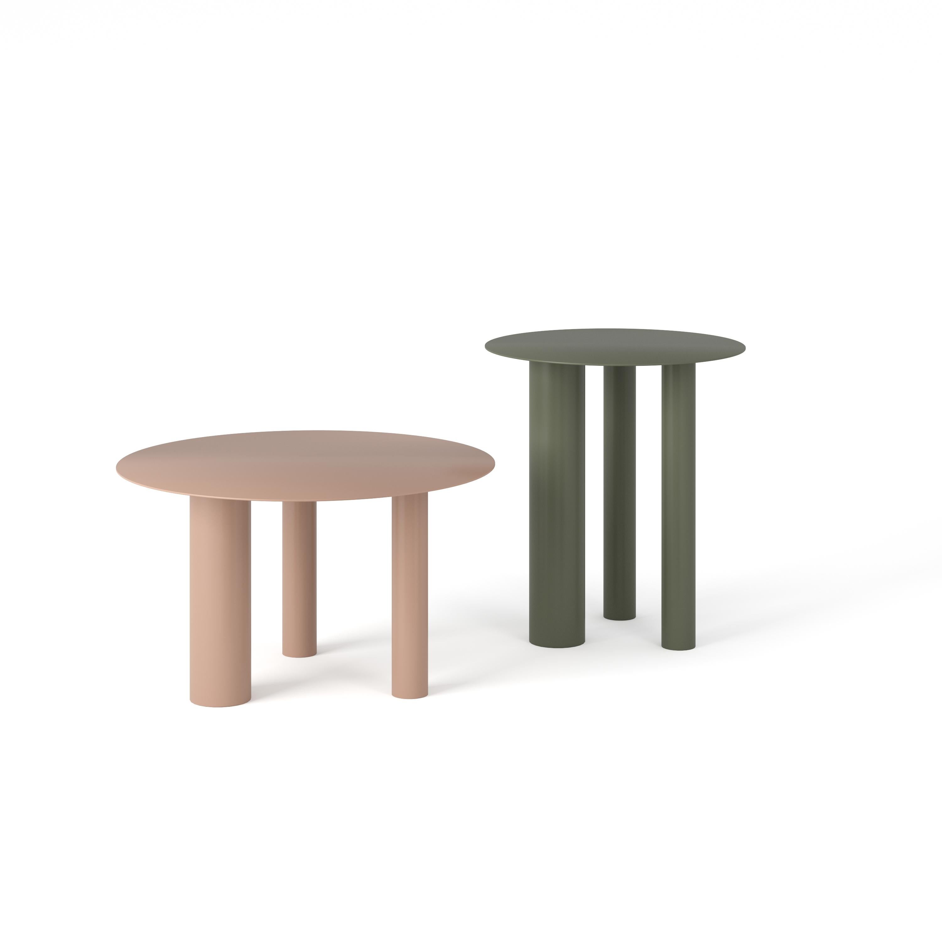 Table basse haute Brandt CS2 en acier peint par Noom en vente 5