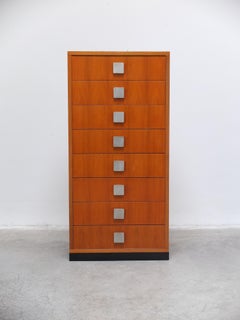 Meuble à tiroirs hauts par Alfred Hendrickx pour Belform, années 1960