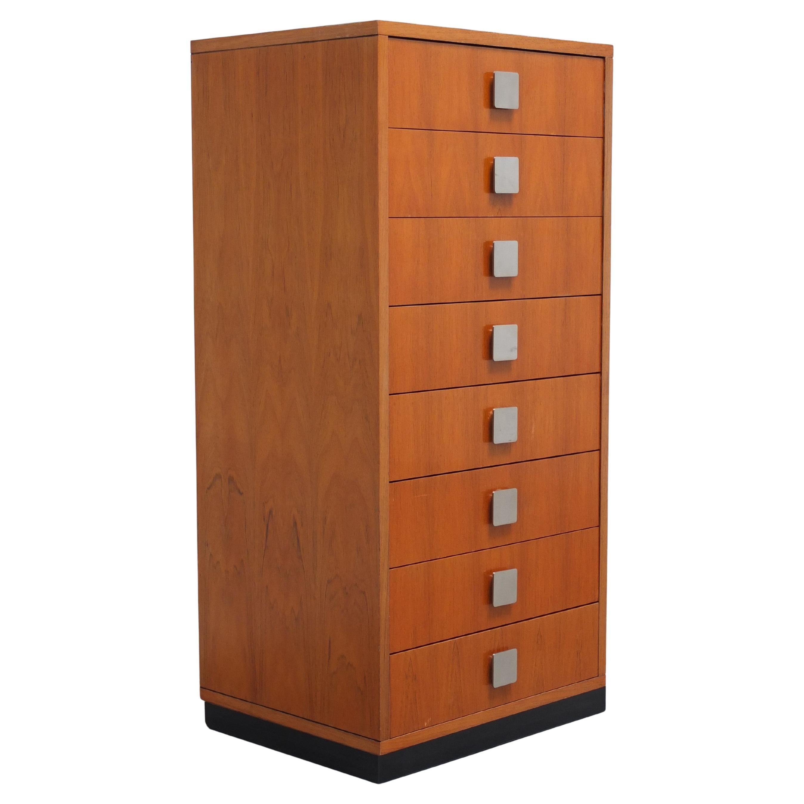 Armadio a cassetti alti di Alfred Hendrickx per Belform, anni '60 in vendita