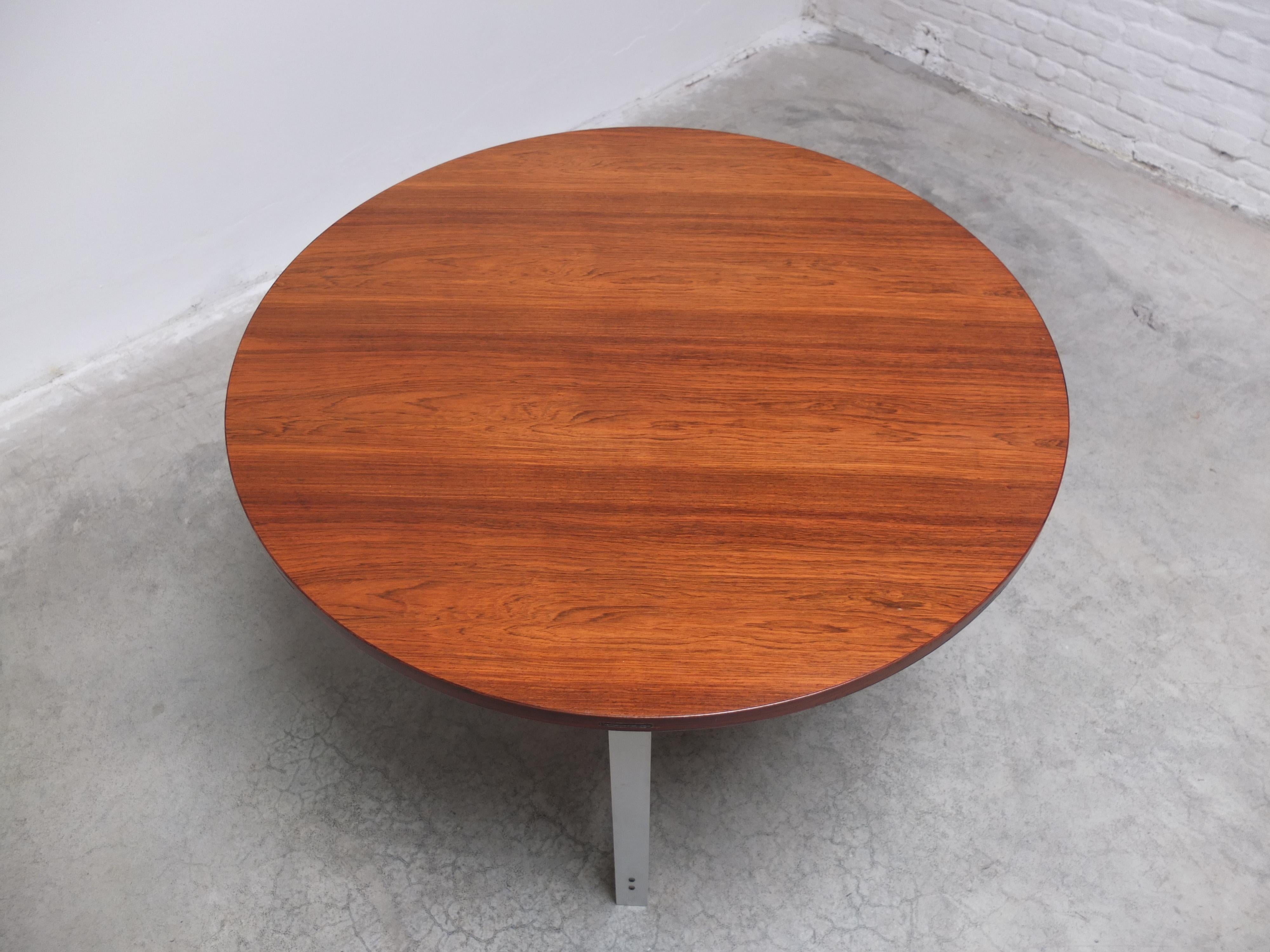 Scandinavian Modern High-End Extendable Dining Set by Jørgen Høj for Niels Vitsøe, 1962 For Sale