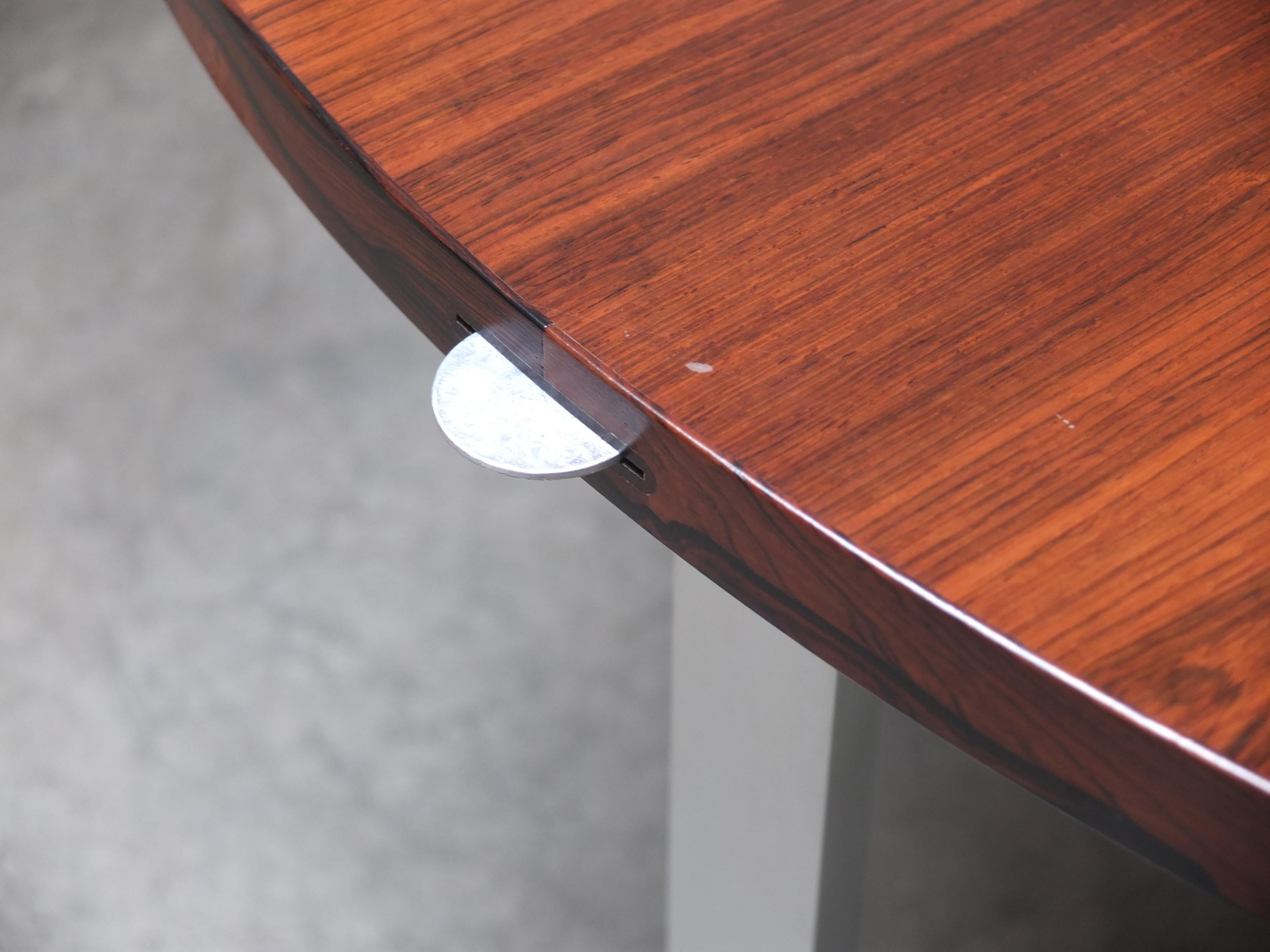 High-End Extendable Dining Set by Jørgen Høj for Niels Vitsøe, 1962 For Sale 2