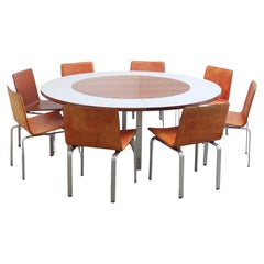 High-End Extendable Dining Set by Jørgen Høj for Niels Vitsøe, 1962