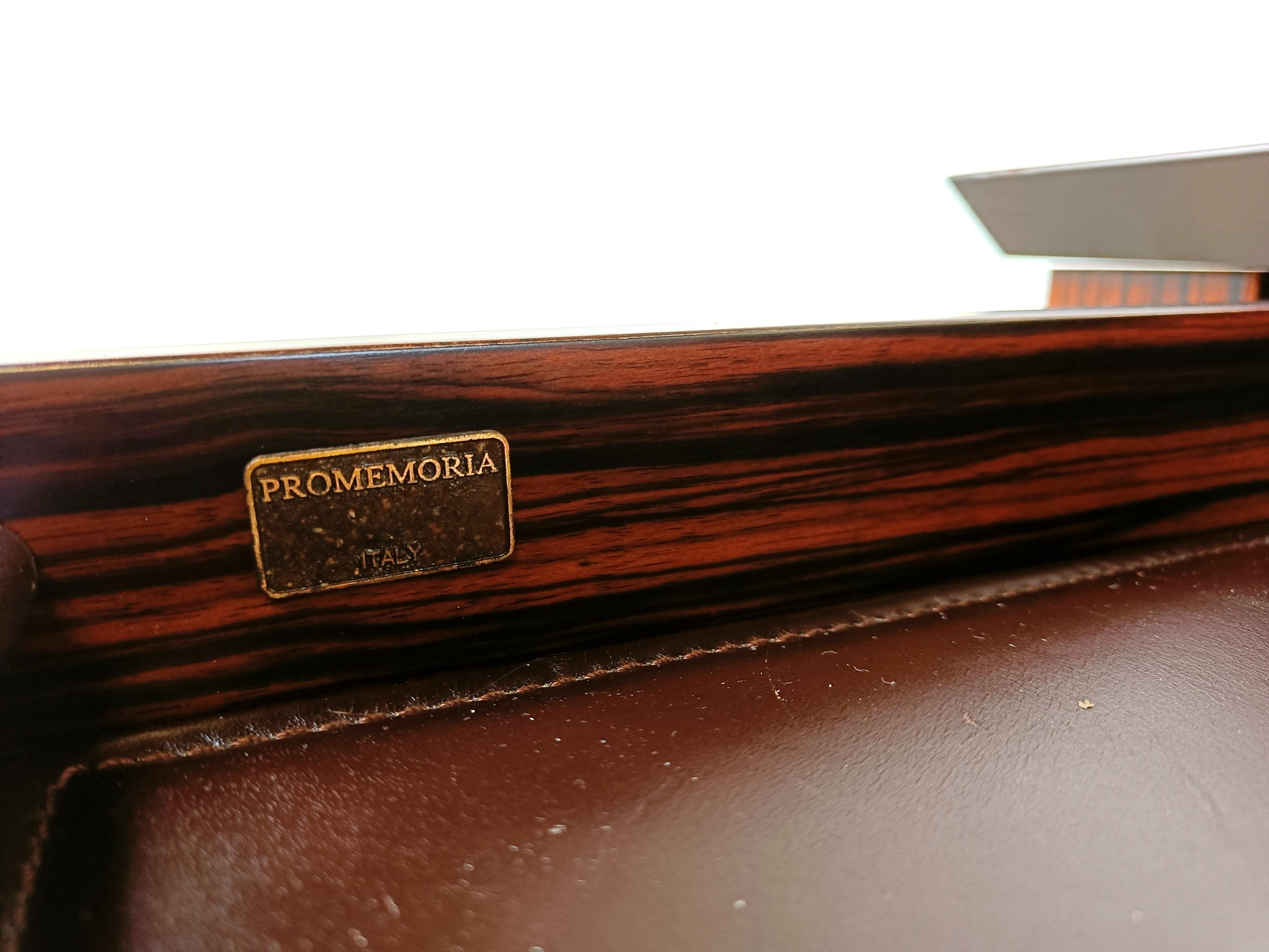 High end palissander desk by Promemoria italy, 1990s 5