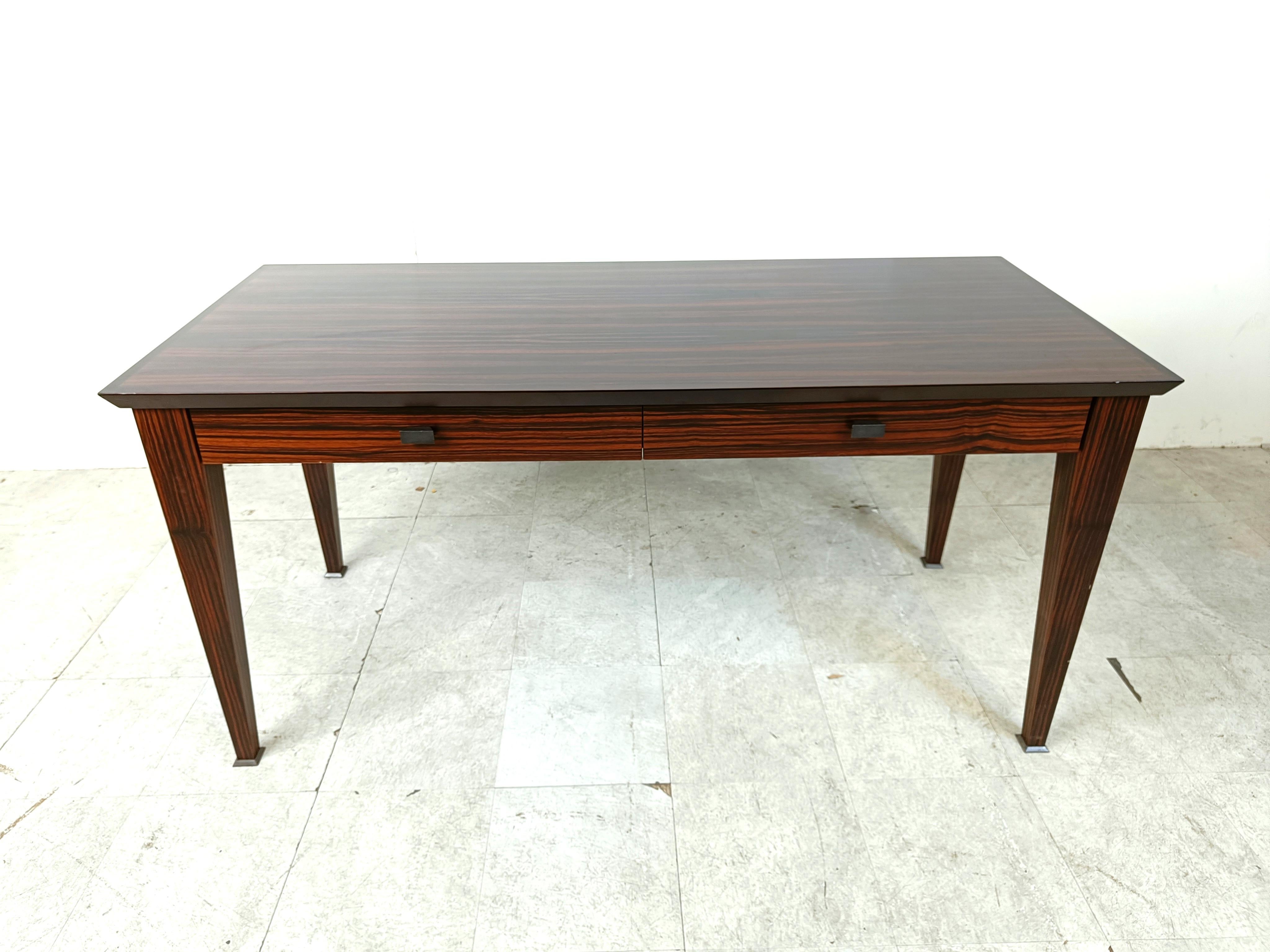 Modern High end palissander desk by Promemoria italy, 1990s