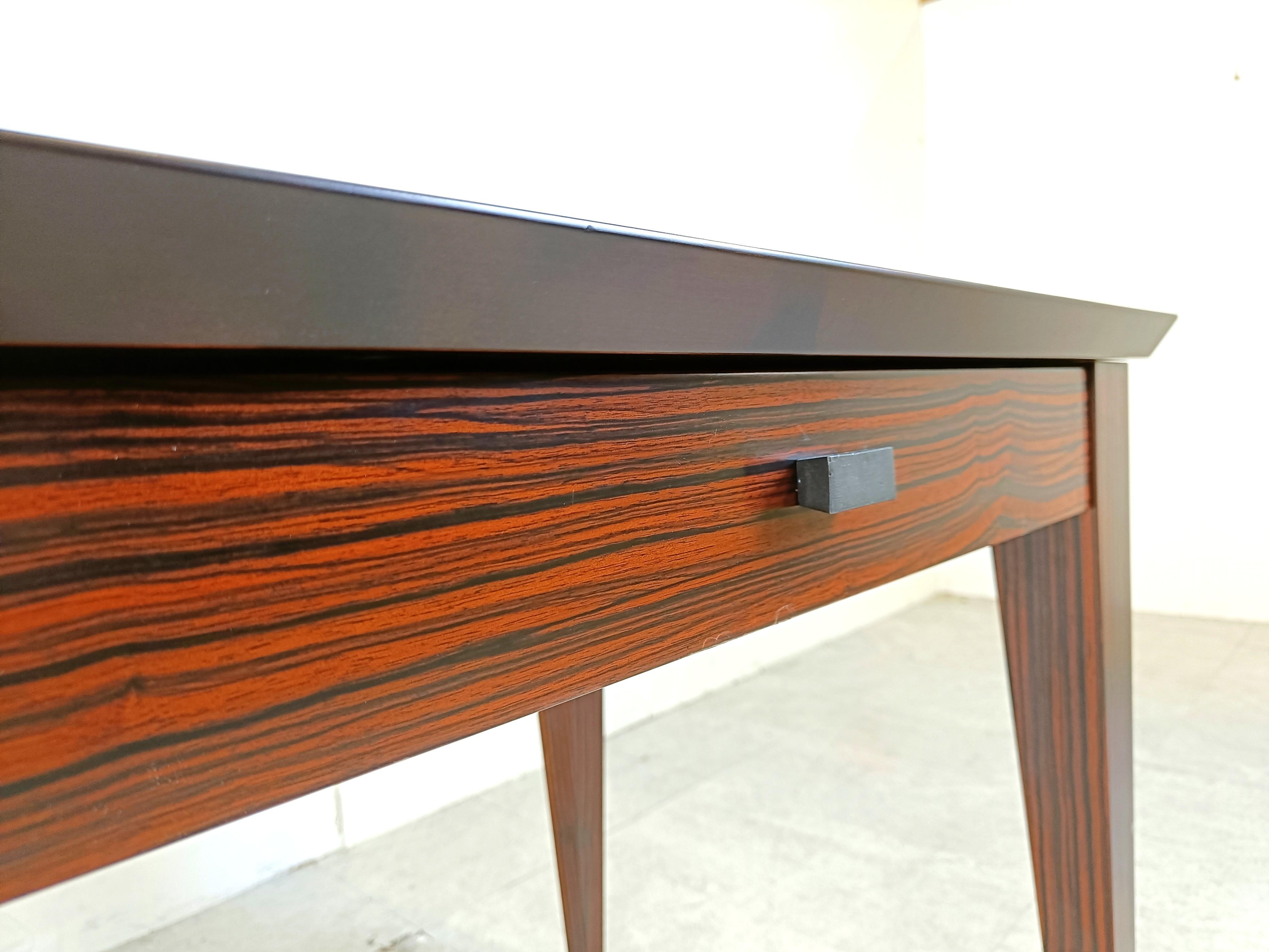 High end palissander desk by Promemoria italy, 1990s 1