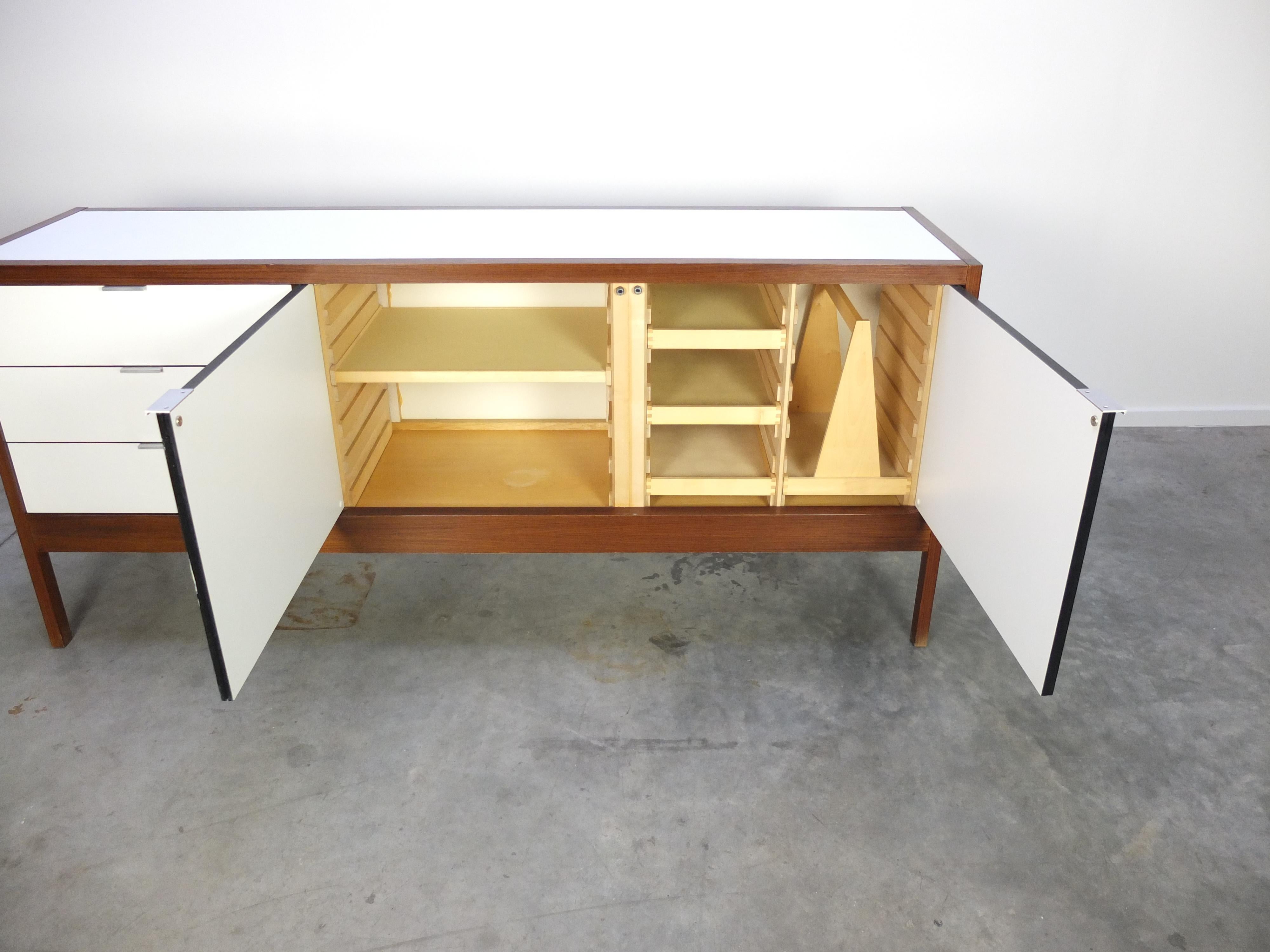 High End 'Series 3' Sideboard by Dieter Waeckerlin for Idealheim, 1960s For Sale 4