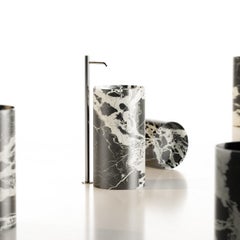 High Entity Circle Washbasin by Marmi Serafini