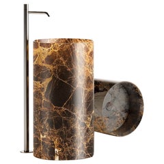 Lavabo High Entity Circle di Marmi Serafini