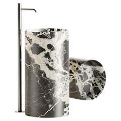 High Entity Circle Washbasin by Marmi Serafini