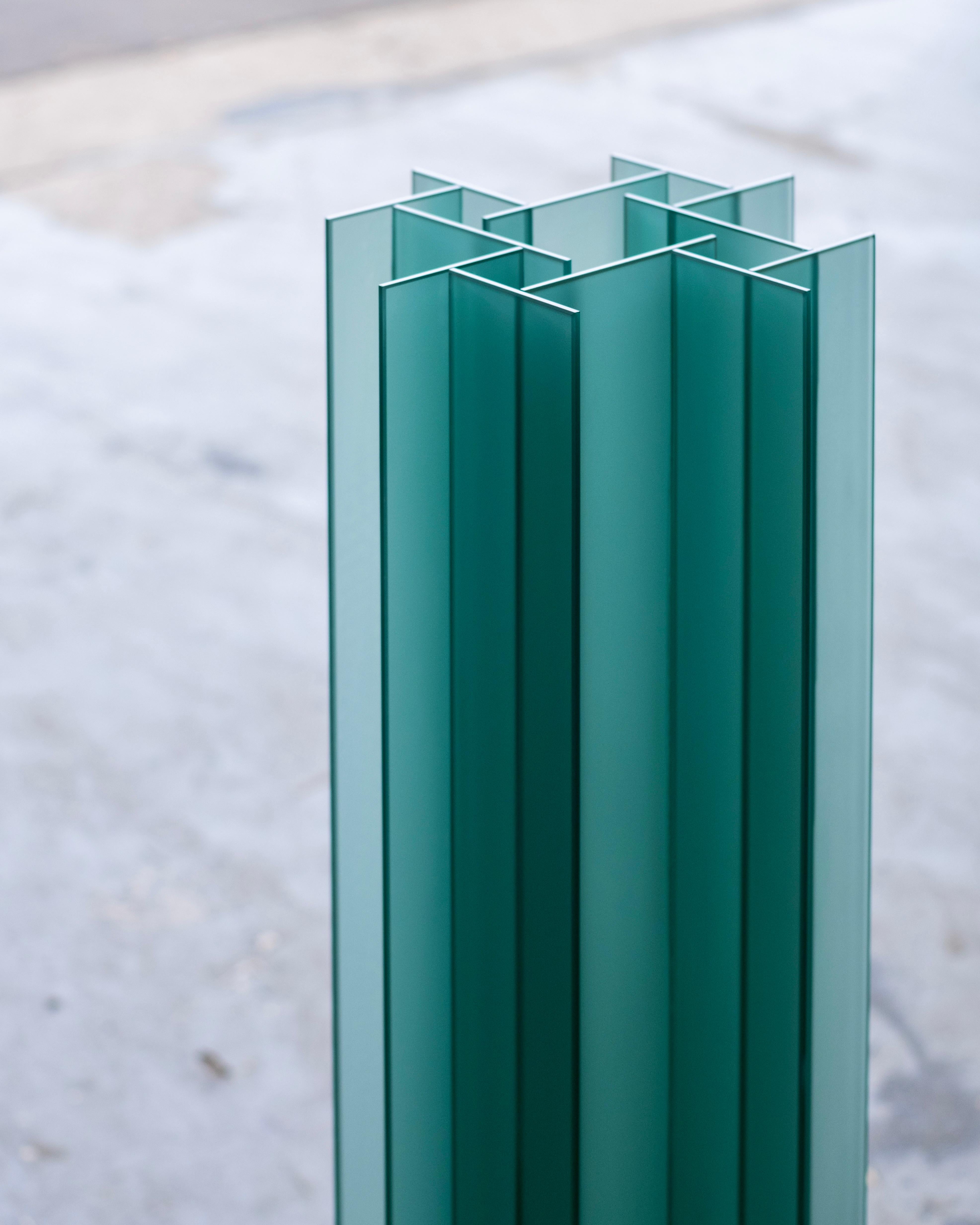 Postmoderno Vaso alto in vetro 90 di Maxime Louis-Courcier in vendita