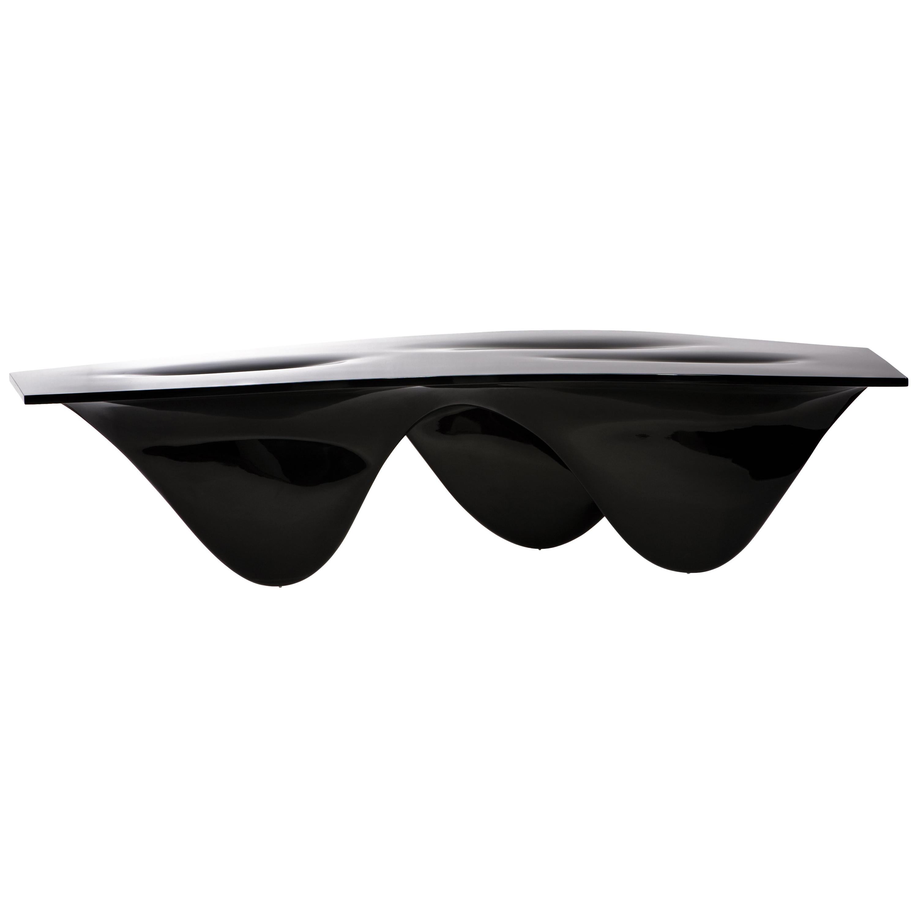 Failure Siblings another High-Gloss Black Aqua Table by Zaha Hadid for Established and Sons For Sale  at 1stDibs