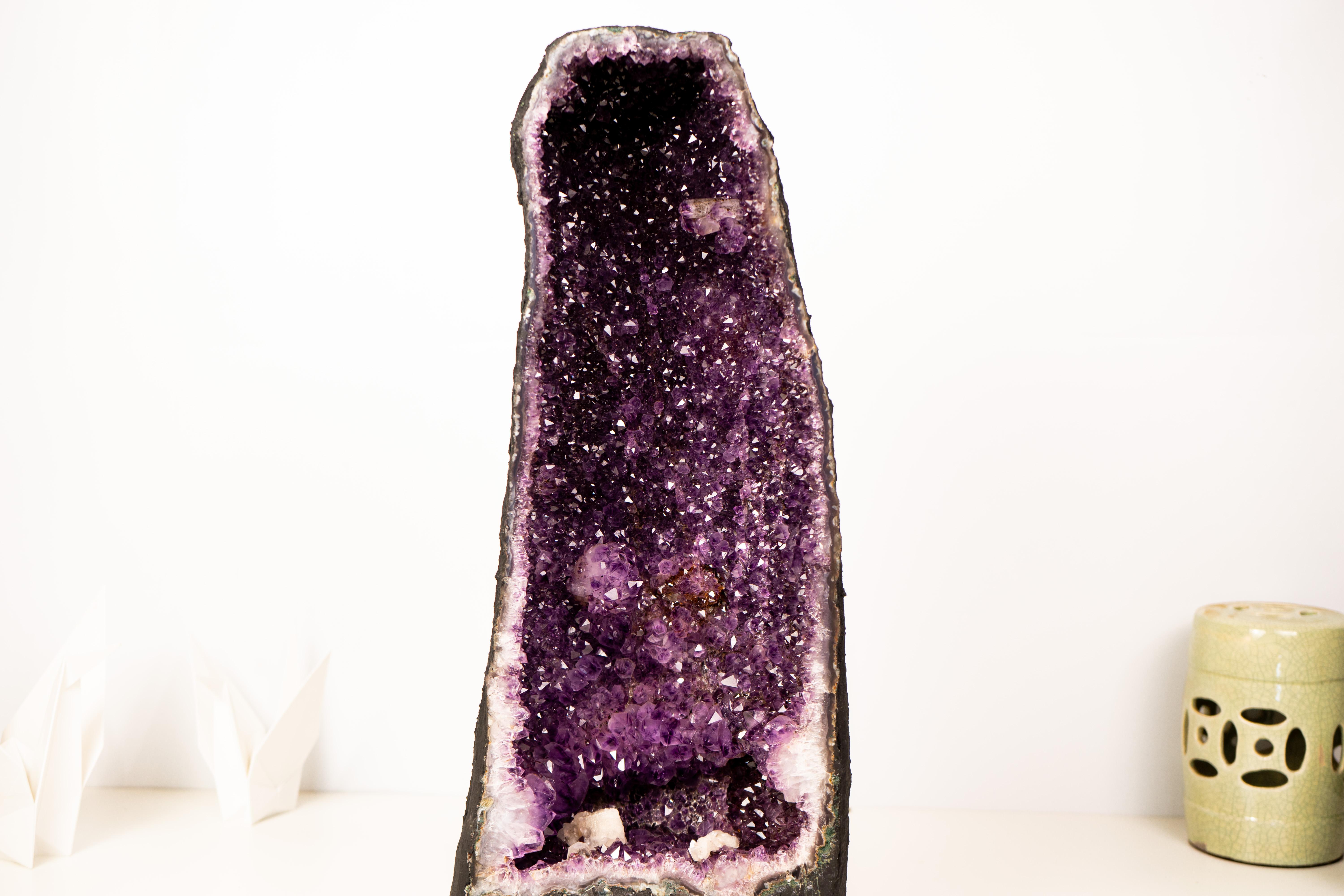 High-Grade Amethyst Cathedral Geode For Sale 2