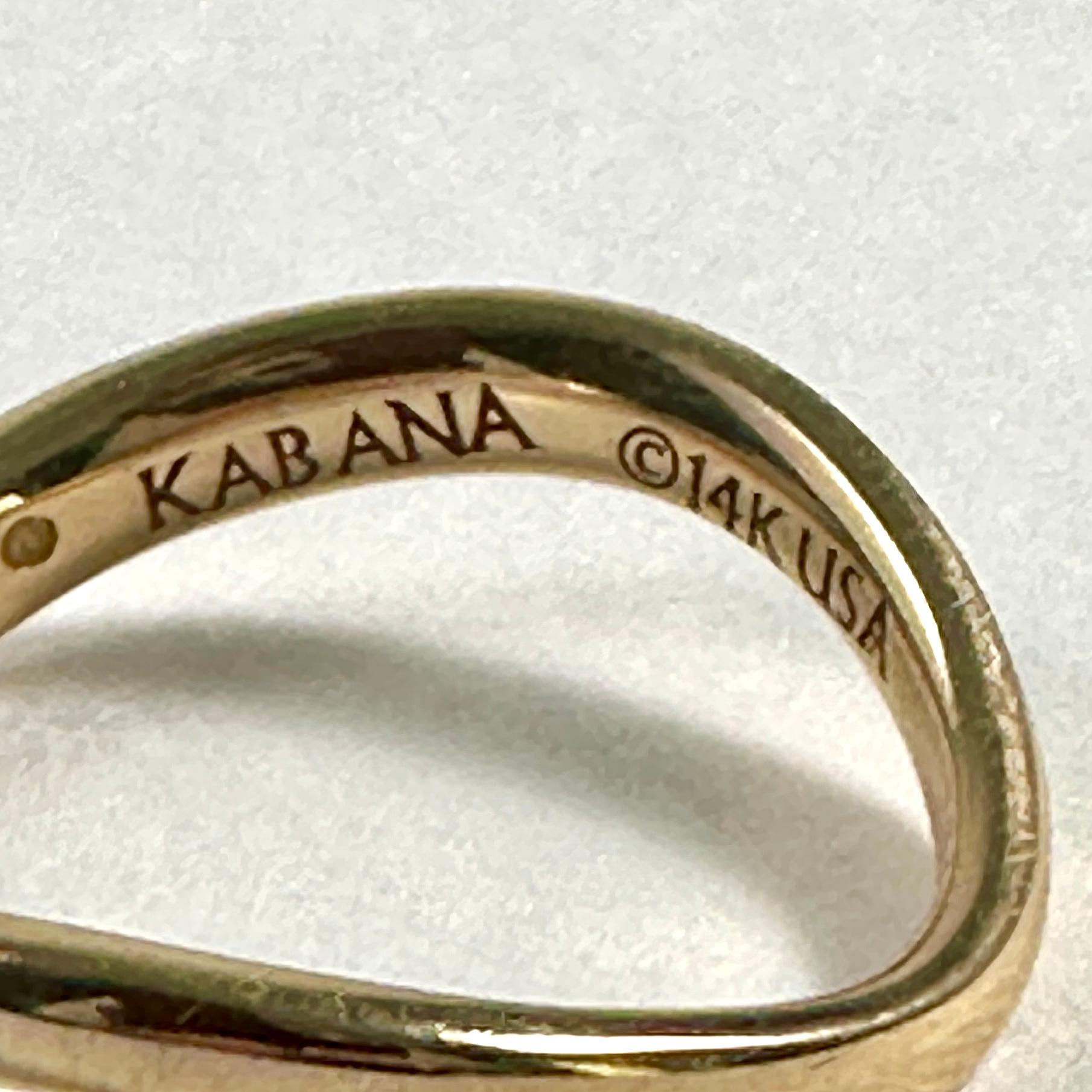 Anillo Apilador Ondulado de Diamantes de Ópalo Australiano de Cinco Estrellas de Oro Amarillo de 14kt Corte redondo en venta