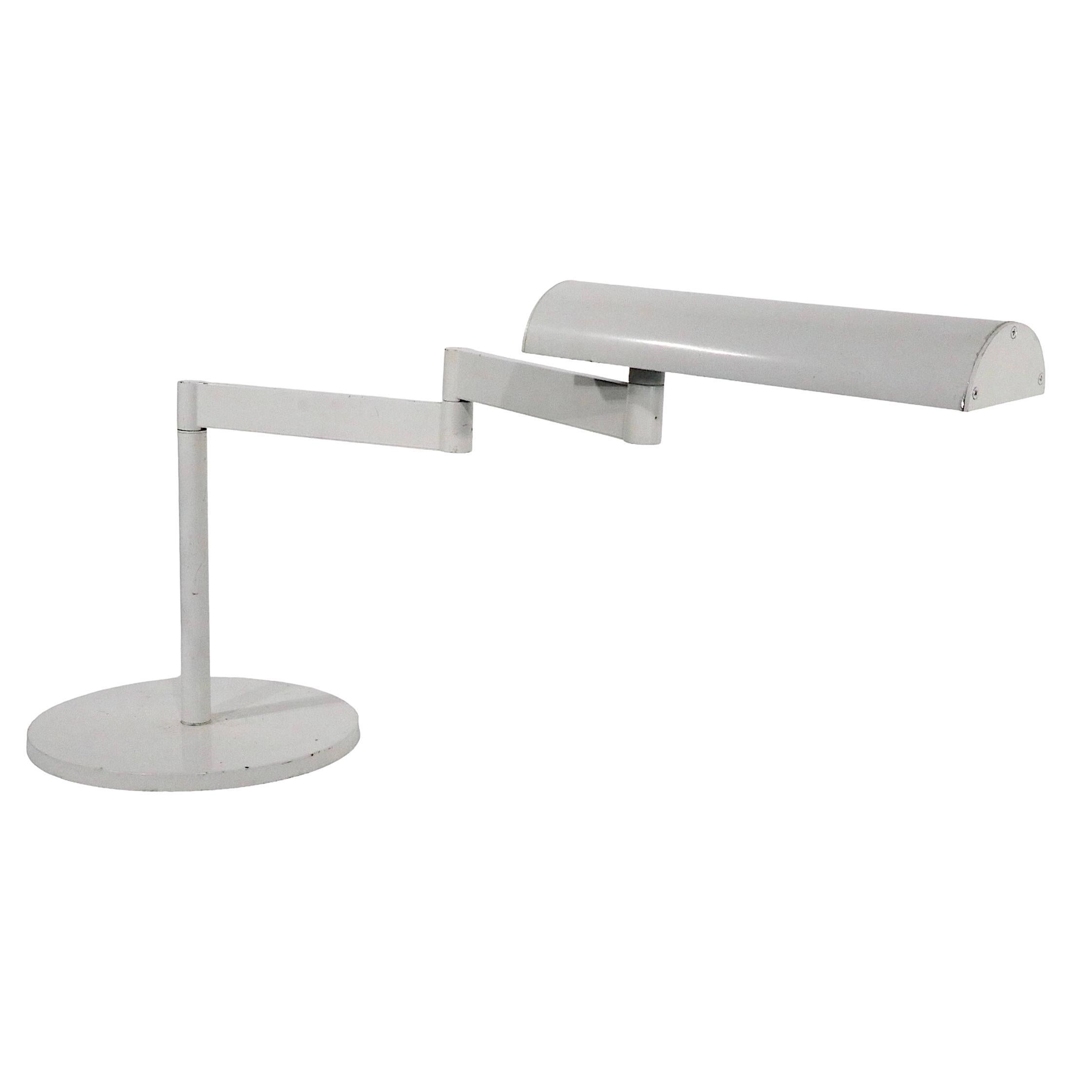 High Grade Flex Arm Desk Lamp After Von Nessen For Sale