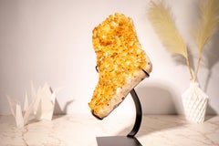 Cluster di Citrino Giallo Oro di alta qualità