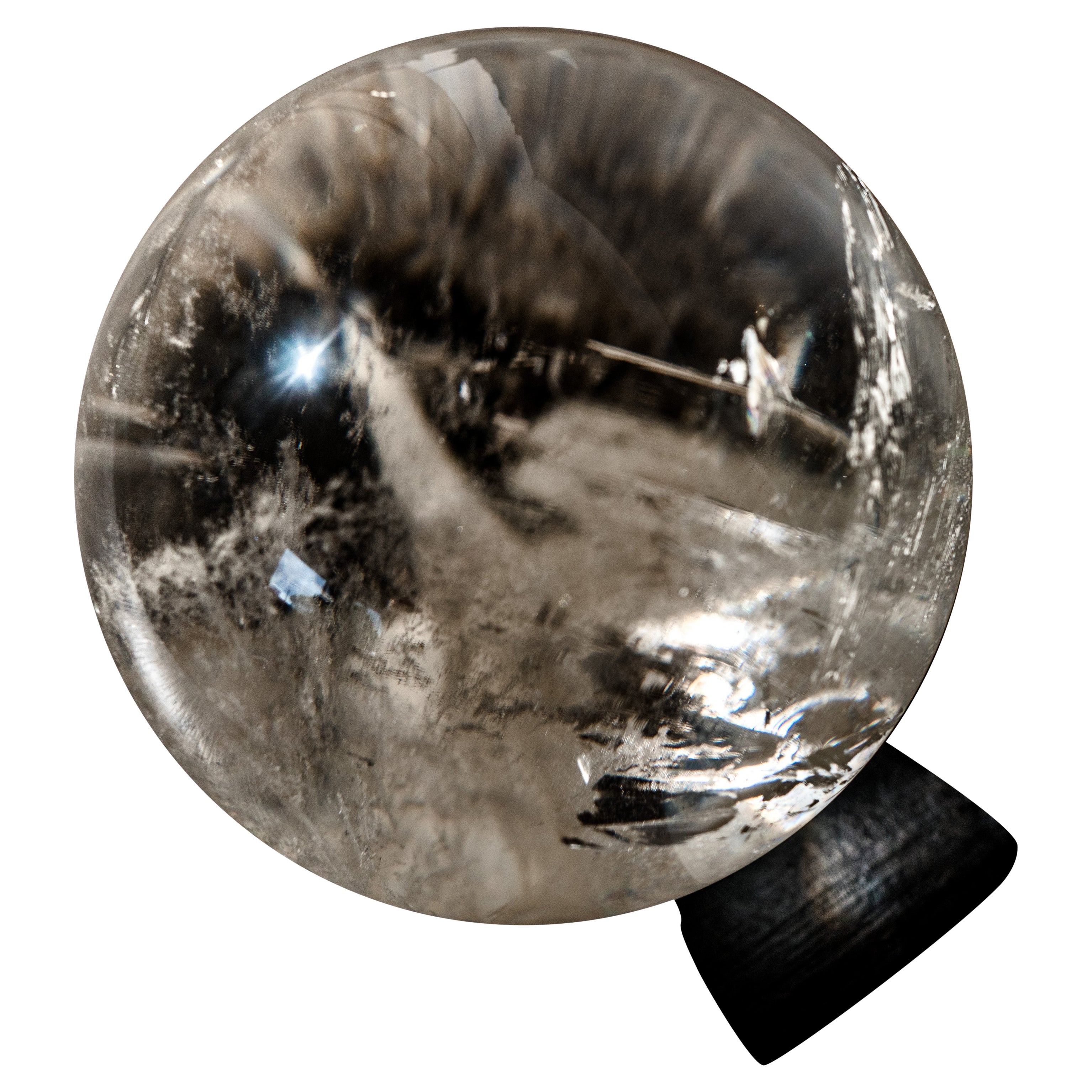 Sphère de cristal de quartz de haute qualité - Boule de quartz entièrement naturelle de Diamantina, Brésil

▫️ Description

Il s'agit d'une sphère de quartz cristallin très spéciale, de qualité AA et presque sans défaut, incarnant un niveau de