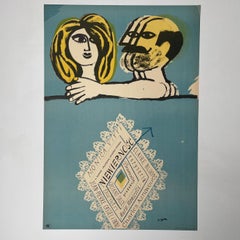 High Infidelity, Vintage Polish Movie Poster by Jerzy Flisak, 1966