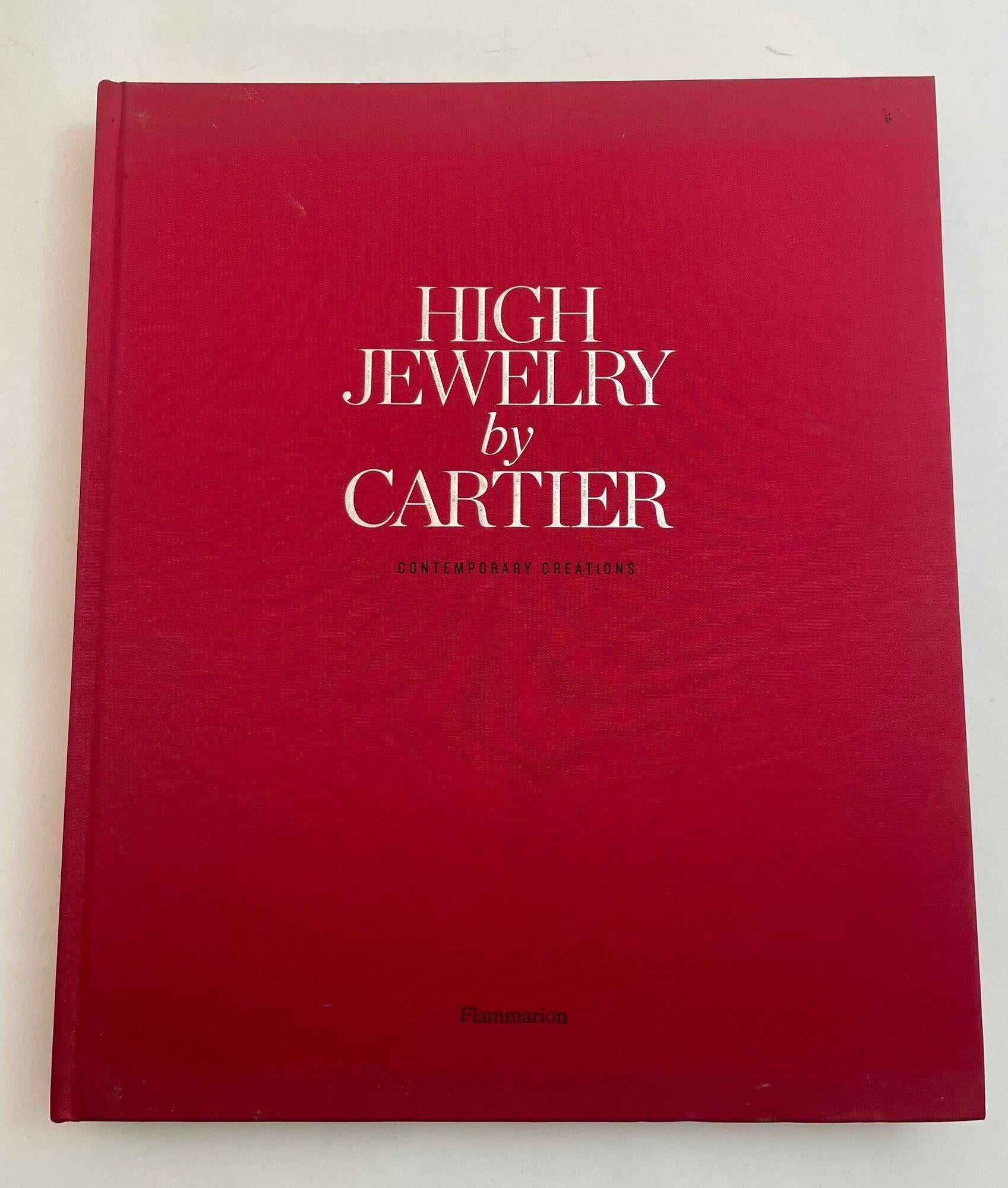 High Jewelry von Cartier Contemporary Creations, Hardcover-Hardcoverbuch, Großes Buch, 1. Auflage. (Art déco) im Angebot