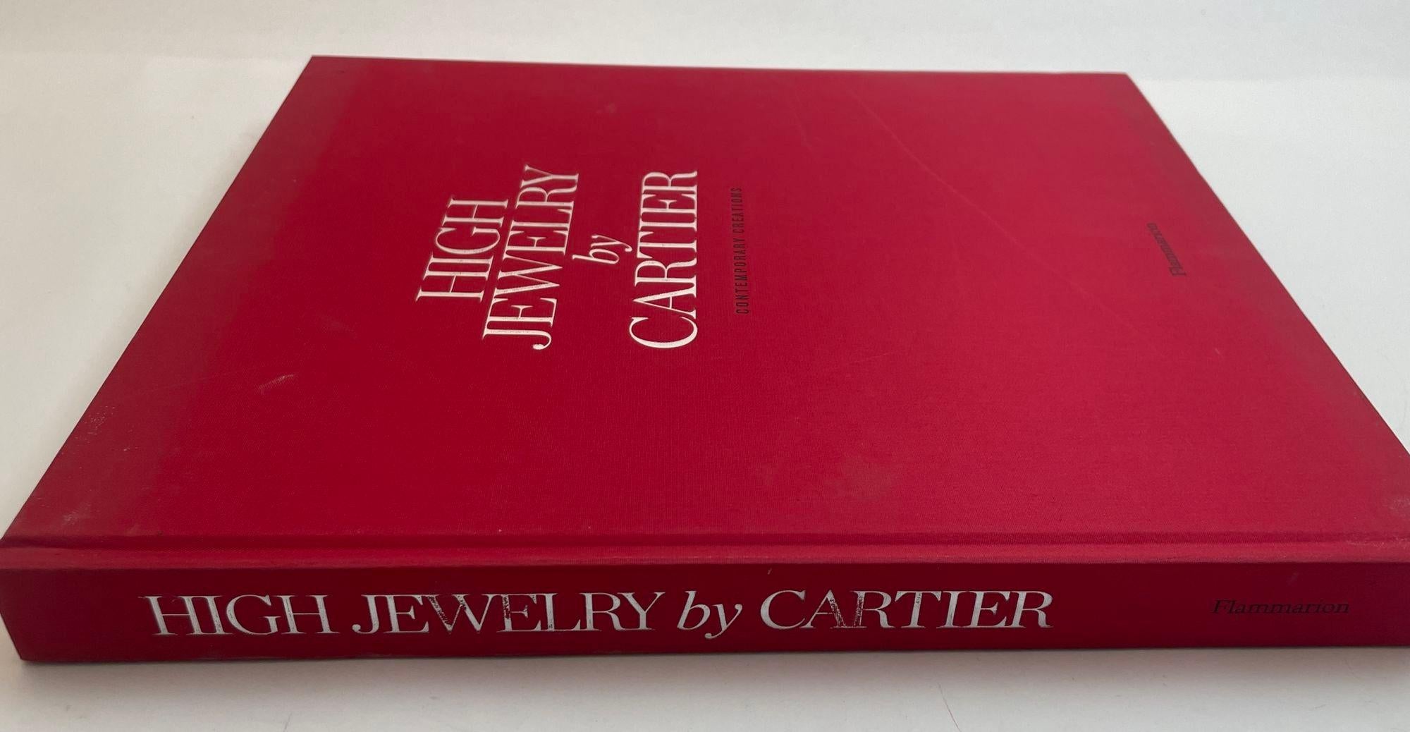 High Jewelry von Cartier Contemporary Creations, Hardcover-Hardcoverbuch, Großes Buch, 1. Auflage. (Französisch) im Angebot